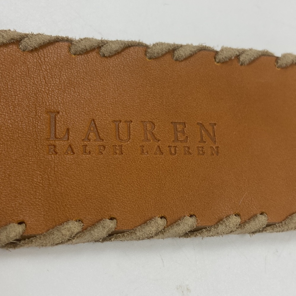 Lauren Ralph Lauren sz M Leather Belt - Picture 8 of 12